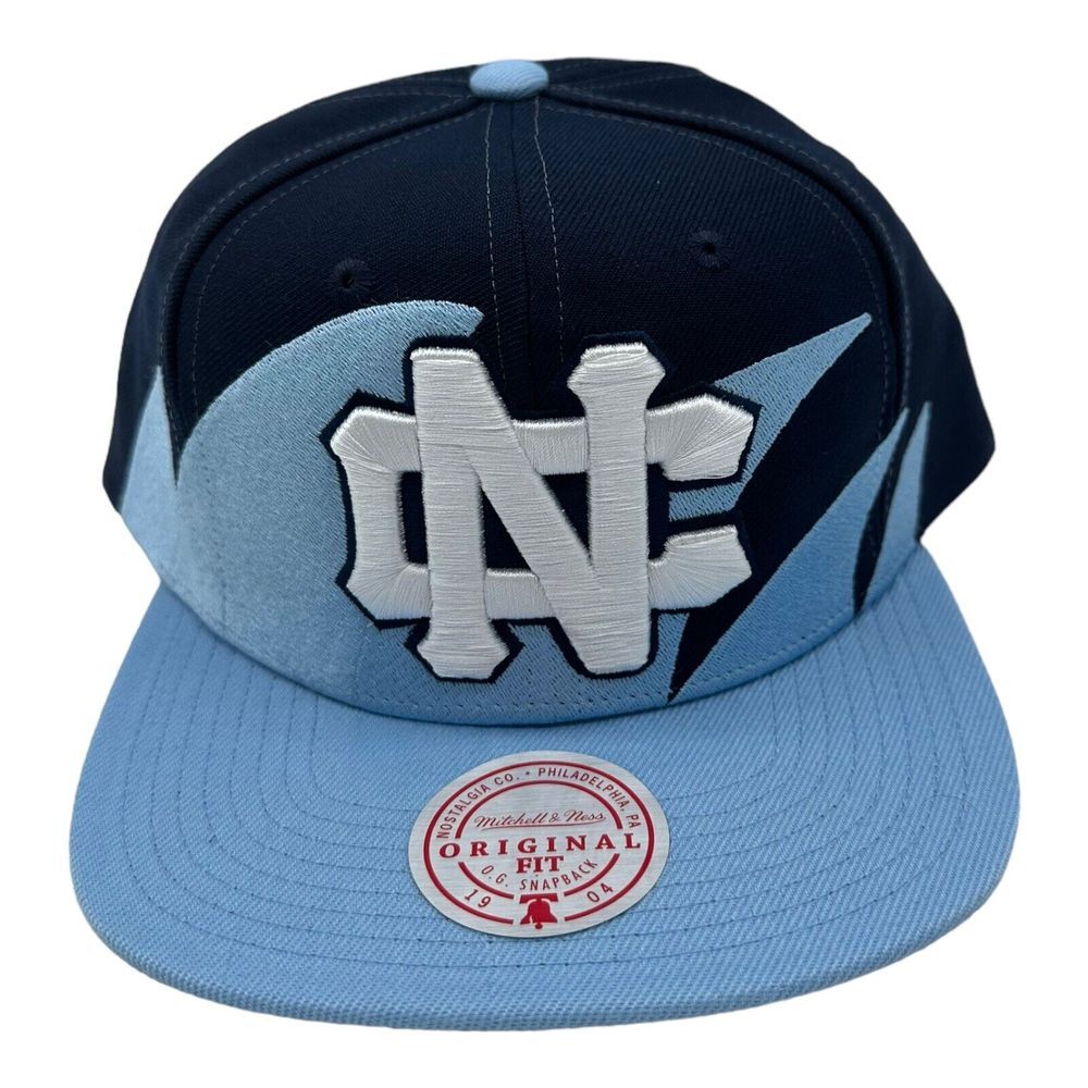Mitchell & Ness North Carolina Tar Heels Sharktooth Jordan UNC Snapback Hat‎ Cap